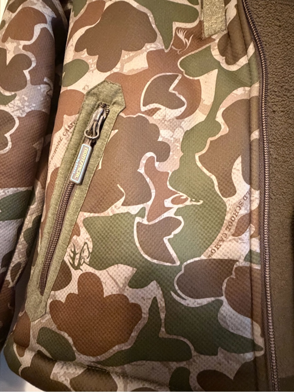 Non-Typical by Drake Camo Hunting Jacket XS Fleece Lined Active Shell - Picture 2 of 5